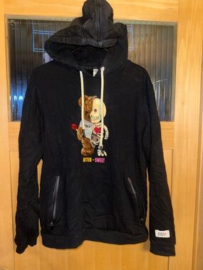 Fifth Loop Bitter Sweet Sweatshirt XL Bear skeleton 💯 Cotton